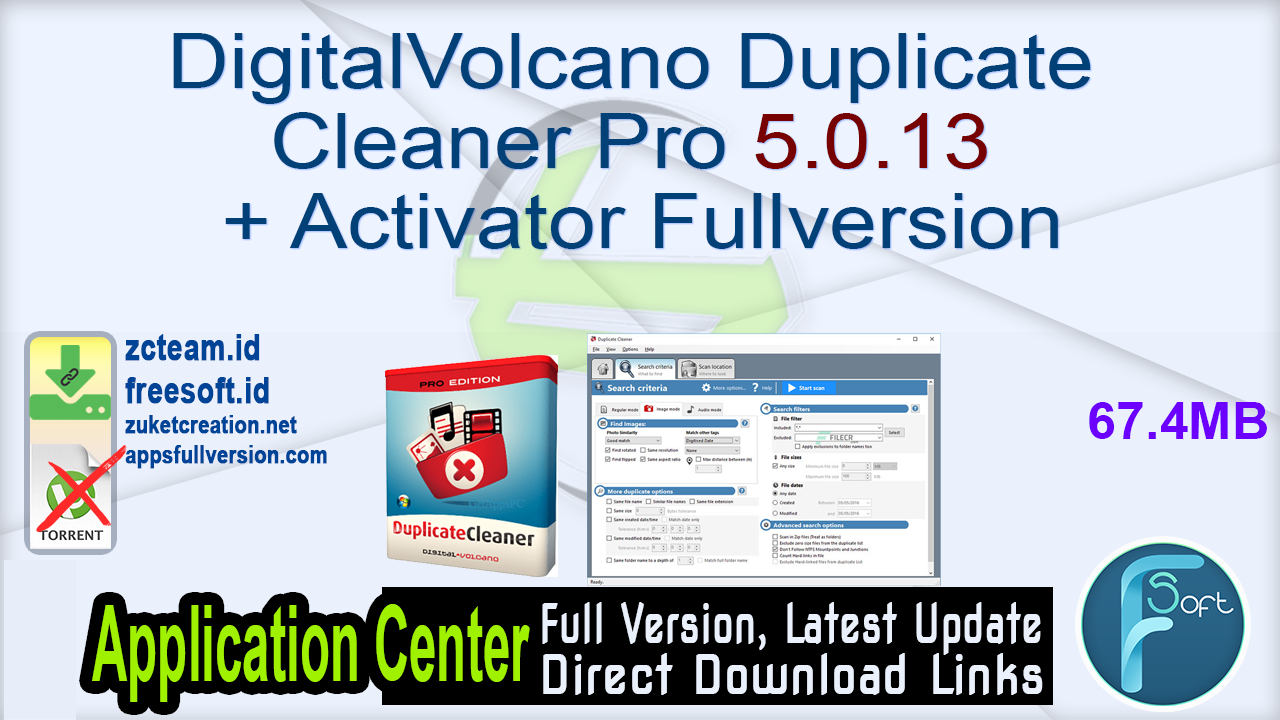 DigitalVolcano’s Duplicate Cleaner Free